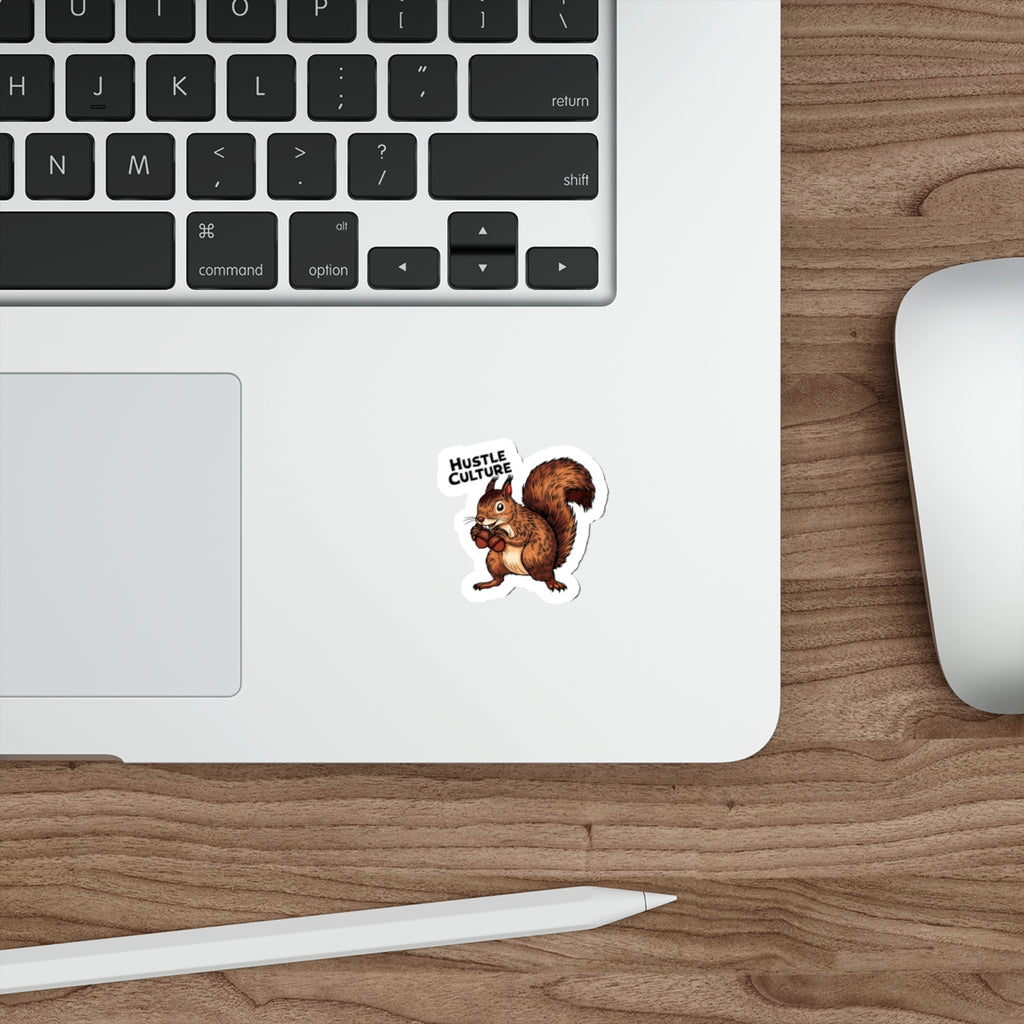 Hustle Culture | Funny Squirrel Sticker