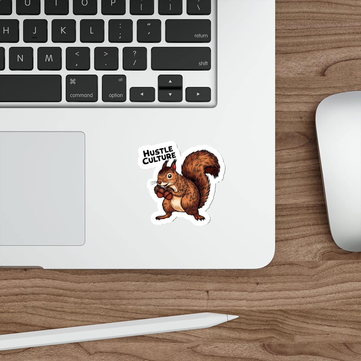 Hustle Culture | Funny Squirrel Sticker